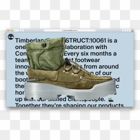 Timberland, HD Png Download - timberland boot png