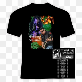 Korn And Breaking Benjamin 2020 Winter Concert Tour - Eagles 2020 Tour T Shirt, HD Png Download - breaking benjamin logo png