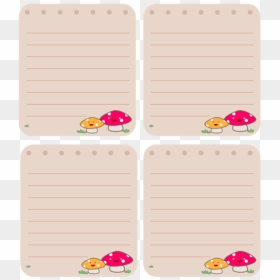 Lined Note Card Png - Cute Notes Printable Template, Transparent Png - note card png