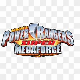 Power Rangers Megaforce Super Logo, HD Png Download - power rangers dino charge png