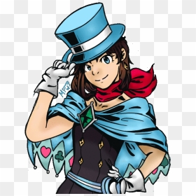 Trucy Wright Ace Attorney - Trucy Ace Attorney, HD Png Download - apollo justice png