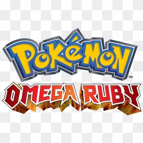 Pokã‡mon Omega Ruby Logo Final 1200px 150dpi Rgb - Pokémon Omega Ruby And Alpha Sapphire, HD Png Download - omega logo png