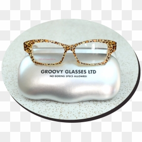 Groovy Glasses Designer Eyewear - Reflection, HD Png Download - hippie glasses png