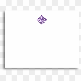 Fleur De Lis Note Card Thank You Card - Graphic Design, HD Png Download - note card png