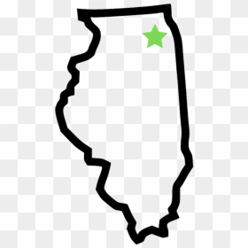 300743-200 - Transparent State Of Illinois Outline, HD Png Download - 200 png
