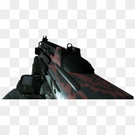 F2000 Red Tiger Mw2 - Red Tiger Mw2, HD Png Download - red dot sight png