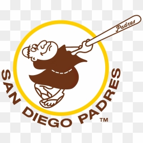 Logo San Diego Padres Brown, HD Png Download - padres png
