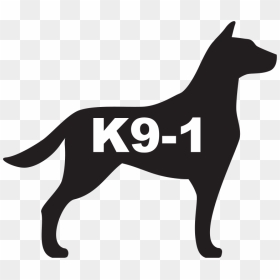 German Shepherd Labrador Retriever T-shirt Police Dog - German Shepherd Police Dog Png, Transparent Png - german shepherd silhouette png