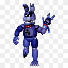 Its My Evil Twin Thaynethemonster Hes The Minion Of - Fnaf 6 Rockstar Bonnie, HD Png Download - evil minion png