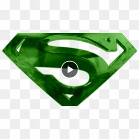 Blue Superman Logo Png, Transparent Png - green lantern symbol png