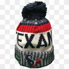 Sold Out Houston Texans Nfl 17 Sideline Pom Toque - Knit Cap, HD Png Download - texans png