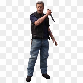Clay Morrow 1/6th Scale Action Figure - Roman Reigns Full Body, HD Png Download - sons of anarchy png