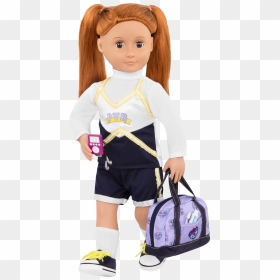 Soft Tennis Clipart , Png Download - Doll, Transparent Png - cheerleader clipart png