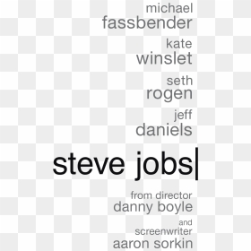Michael Fassbender Signed Steve Jobs Autographed , - Poster, HD Png Download - michael fassbender png