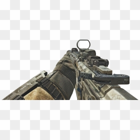 Call Of Duty Wiki - Mw3 M4a1 Red Dot, HD Png Download - red dot sight png