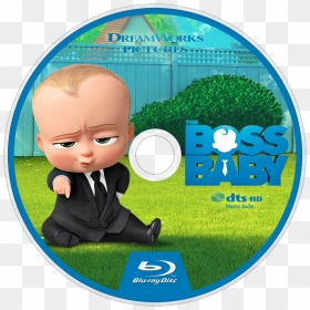 The Boss Baby Bluray Disc Image - Blu-ray Disc, HD Png Download - the boss baby png