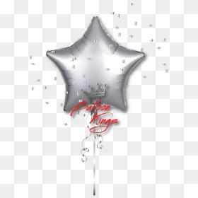 Balloon Star Silver Png , Png Download - Balloon, Transparent Png - silver balloon png