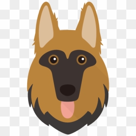 Cool German Shepherd Logos, HD Png Download - vhv