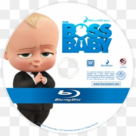 The Boss Baby Bluray Disc Image - Boss Baby Blu Ray Disc, HD Png Download - the boss baby png