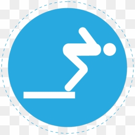 Springboard And Platform Diving, HD Png Download - diving board png