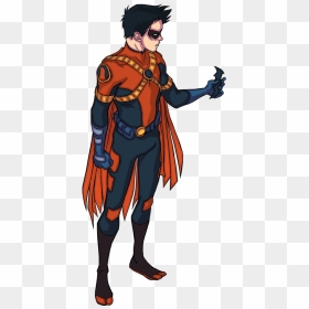 [ Tim Drake As Red Robin In Gotham Academy - Cartoon, HD Png Download - tim drake png
