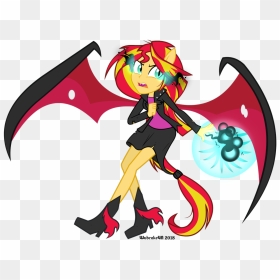 Wubcake On Twitter Just - Da Sunset Shimmer De My Little Pony, HD Png Download - kirby star allies png