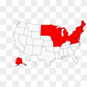 Republic Of Gilead Map Handmaid"s Tale Clipart , Png - Alabama On Usa Map, Transparent Png - morton salt png