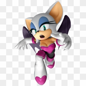 Sonic Rivals 2 Sonic Adventure 2 Sonic Rivals Sonic - Sonic Rivals 2 Rouge, HD Png Download - knuckles the echidna png