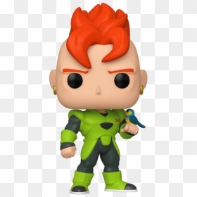 Funko Pop Dragon Ball Androide 16, HD Png Download - dragon ball z characters png