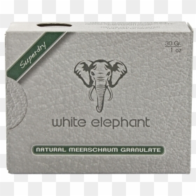 White Elephant Filter 6mm Meerschaum, HD Png Download - white elephant png