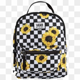 Vans Sunflower Checkered Mini Backpack, HD Png Download - summer rae png