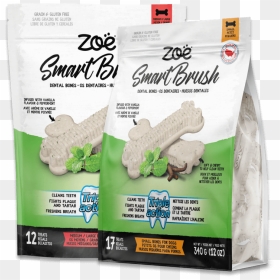 Smartbrush Zoe Dental Bone Dog - Packaging And Labeling, HD Png Download - dog bones png