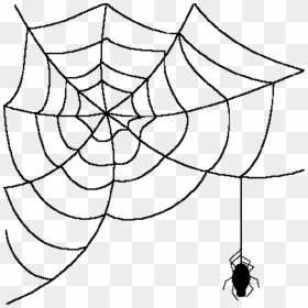 - Transparent Spider Web Clipart - Transparent Background Spiderweb Png, Png Download - spider web tattoo png
