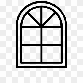 Arch Window Coloring Page - Wheel Of The Year Symbols, HD Png Download - arch window png