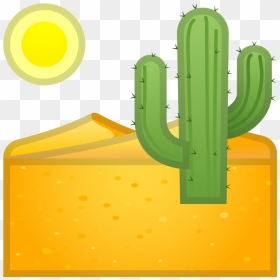 Desert Icon Clipart , Png Download - Transparent Desert Cactus Clipart, Png Download - saguaro png