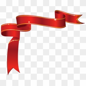 Transparent Xmas Ribbon Png - Christmas Band Png, Png Download - decorative banner png