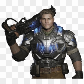 Gears Of War Render, HD Png Download - marcus fenix png