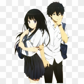 Hyouka Png Photos - Hyouka Png, Transparent Png - anime school girl png