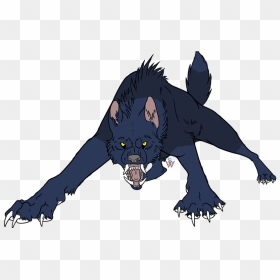 Anime Angry Wolf Drawings, - Anime Angry Wolf Drawing, HD Png Download - angry wolf png