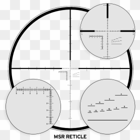 Steiner M5xi 5 25x56 Absehen, HD Png Download - sniper reticle png