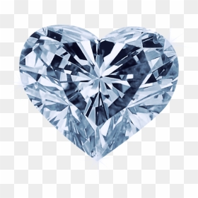 Thumb Image - Heart Shaped Diamond Png, Transparent Png - blue diamonds png