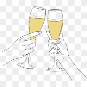 Opinion%3a Making Resolutions Stick - Champagne Stemware, HD Png Download - broken wine glass png