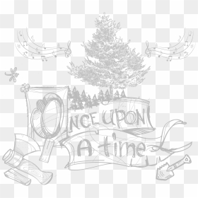 Drawings Of Fairy Tales, HD Png Download - spruce tree png