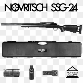 Ssg24 Novritsch, HD Png Download - sniper reticle png