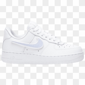 Sneakers, HD Png Download - white nike swoosh png
