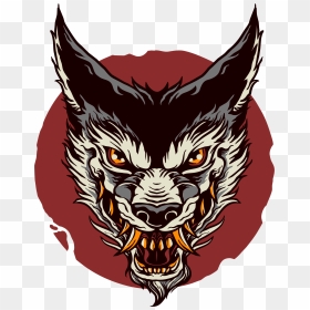 Flash Traditional Wings Tattoo, HD Png Download - angry wolf png