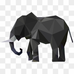 Elephant Origami Money Png, Transparent Png - white elephant png