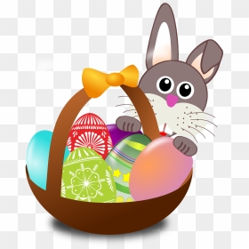 Egg Easter, HD Png Download - easter egg basket png