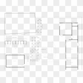 Technical Drawing, HD Png Download - basketball court lines png