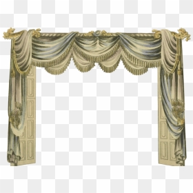 Transparent Window Curtains Png - Window Curtains Png Free, Png Download - window curtains png